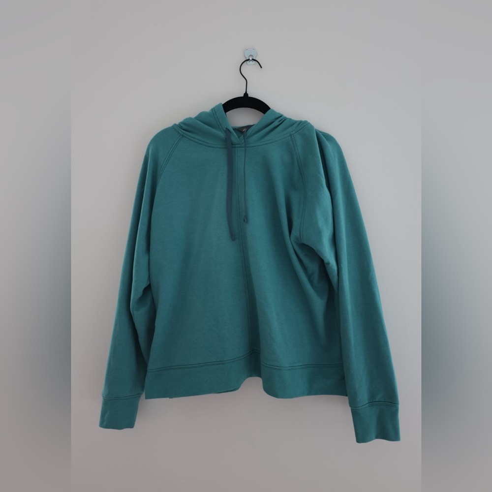 Eddie Bauer Teal Pullover Hoodie
